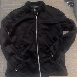 Men velour jacket
